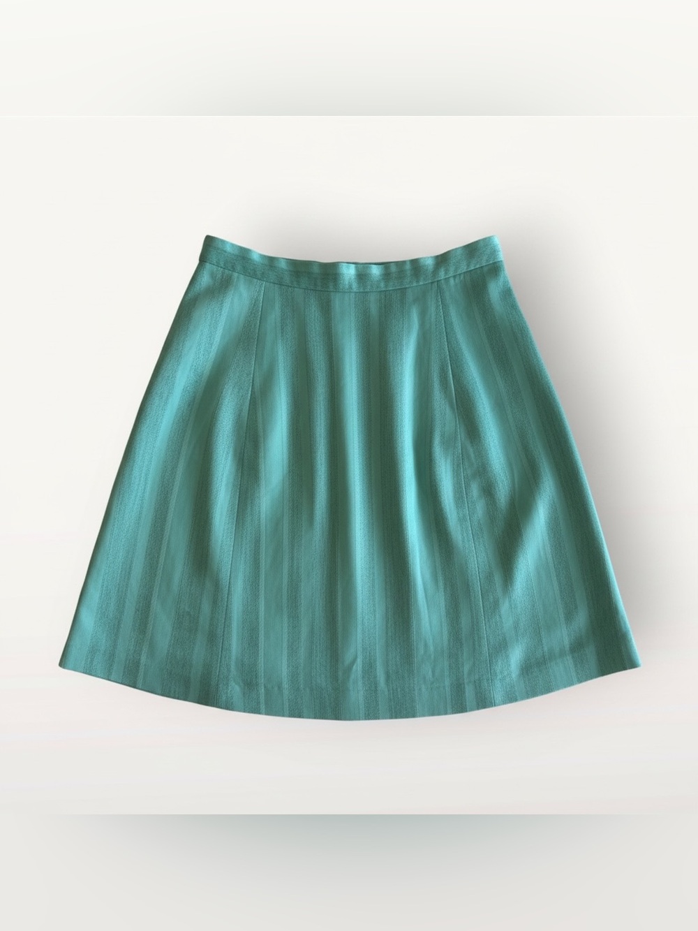 🛍️SALE🛍️ A-line Teal / Aqua Midi Women’s Skirt - Picture 3 of 5